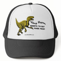 Wally Raptor hats by ChickenBoy Wally Raptor hats