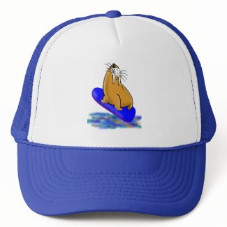 Wally The 

Walrus Goes Surfing hat
