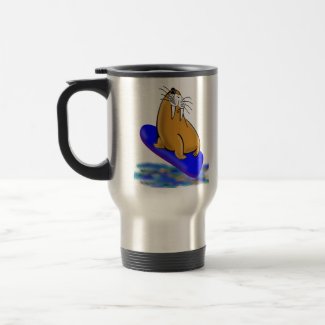 Wally The 

Walrus Goes Surfing mug