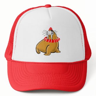 Wally The Walrus Goes Swimming hat