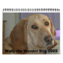 Wally The Wonder Dog 2009 calendars