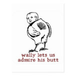 Wally's Butt Postcard