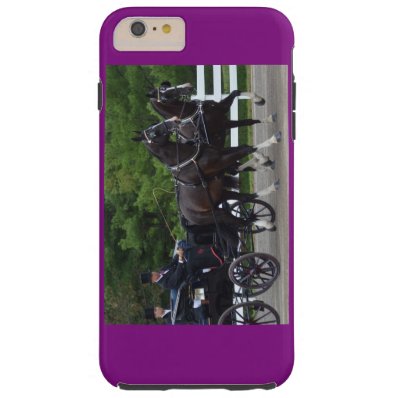 walnut hill carriage driving horse show tough iPhone 6 plus case