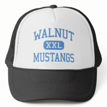 Walnut - Mustangs - High - Walnut California hats