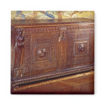 Walnut Sideboard, Lyonnais School Refrigerator Magnet