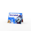Walnut the Wizard Birthday Invitation cards by Swazzle Walnut the Wizard Birthday Invitation cards