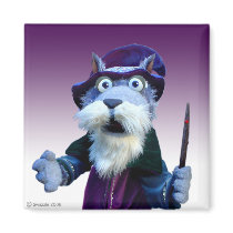 Walnut the Wizard Magnet