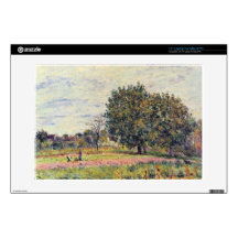 Walnut trees in the sun, in early October - Sisley Decal For Laptop