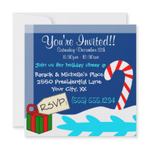 Walrus Christmas Invitation