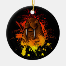 Walrus Christmas Tree Ornaments