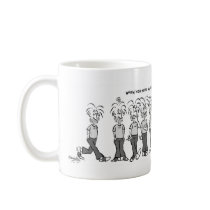 Walrus Comix Existential Coffee Cup! mugs