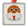 Walrus head cartoon christmas tree ornaments