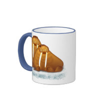 Walrus Pair on Ice Flow Mug