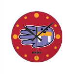 Walrus Tusks Clock