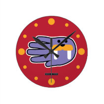 Walrus Tusks Clock