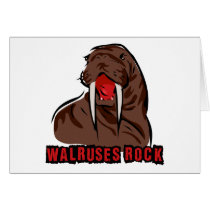 Walruses Rock cards