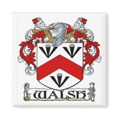 Walsh Coat of Arms Magnet by Walsh Coat of Arms Magnet by