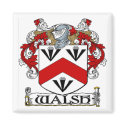 Walsh Coat of Arms Magnet
