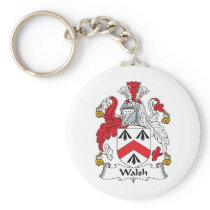 Walsh Family Crest Key Chains
