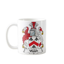 Walsh Family Crest Coffee Mug