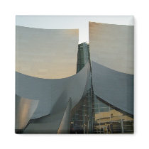 Walt Disney Concert Hall Magnet by TravelPhotos Walt Disney Concert Hall Magnet