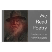 Walt Whitman Custom Flyer