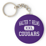 Walter T Helms - Cougars - Junior - San Pablo Key Chains