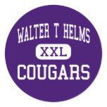 Walter T Helms - Cougars - Junior - San Pablo stickers