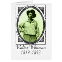 Walter Whitman cards