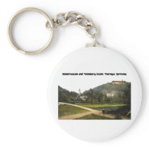 Walterhausen and Tenneberg Castle, Germany Keychains