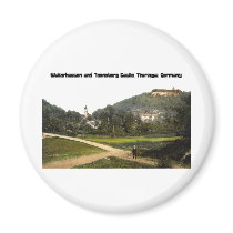Walterhausen and Tenneberg Castle, Germany Magnets