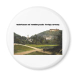 Walterhausen and Tenneberg Castle, Germany Magnets