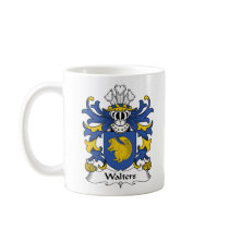 Walters Family Crest mugs