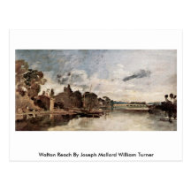 Walton Reach By Joseph Mallord William Turner Postcards
