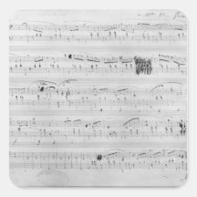 Waltz in F minor Square Sticker