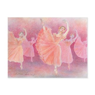 Waltz of the Flowers Postcard postcard