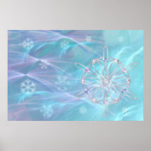 Waltz of the Snowflakes Print