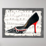 Waltzing Pumps Poster
