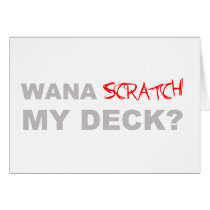 Wana Scratch My Deck cards