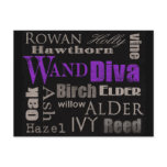 WAND Diva postcards