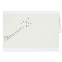 Wand Greeting Card