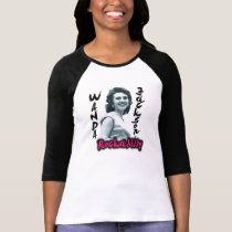 Wanda Jackson baseball t-shirt by wandajacksonmusic Wanda Jackson baseball t-shirt
