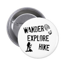 Wander, Explore, Hike Buttons