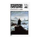 Wanderer above the Sea - Art Postage - Medium postage