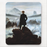Wanderer above the Sea of Fog by Friedrich Mousepad