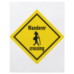 wanderer crossing icon flyers