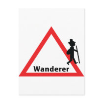 wanderer fun icon postcards