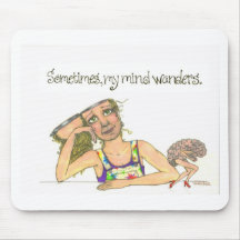 wandering mind mouse pads