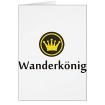 Wanderkönig Greeting Cards