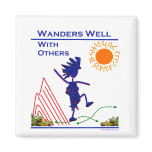 Wanders Well With Others magnets